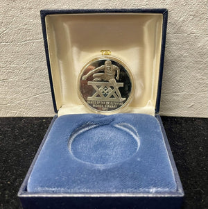 Franklin Mint 1972 XX Olympic Games Commemorative Silver Coin