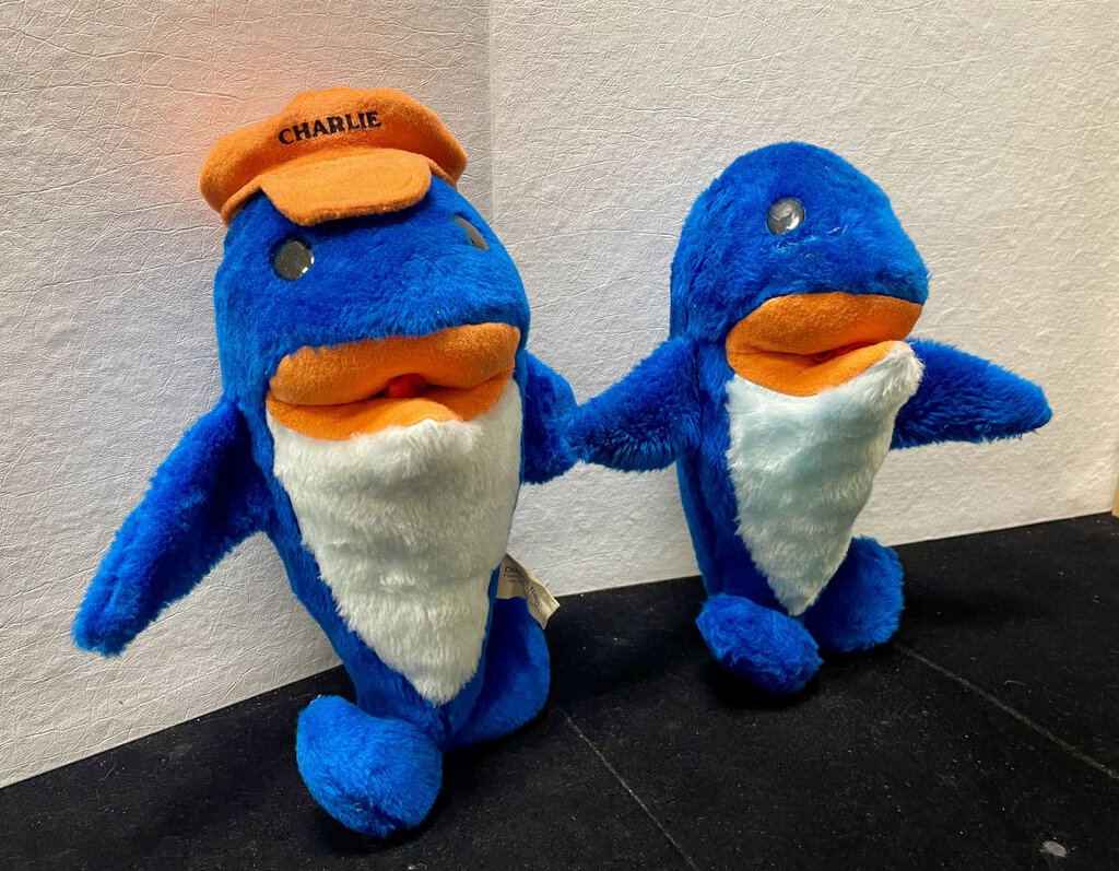 Vintage StarKist Charlie Tuna Collection Plushy and Phone(2 PCS)