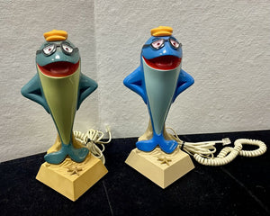 Vintage StarKist Charlie Tuna Collection Plushy and Phone(2 PCS)