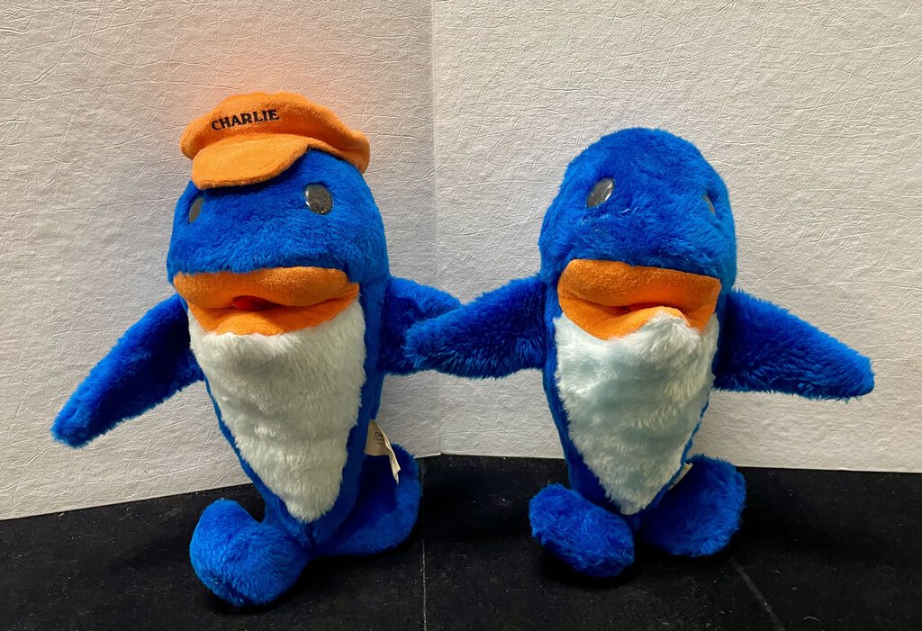 Vintage StarKist Charlie Tuna Collection Plushy and Phone(2 PCS)