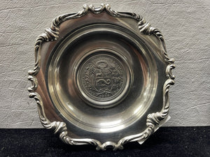 Industria Peruana Plata Esterlina 925 Camusso Silver Coin Dish