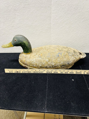 Vintage Wooden Duck Decoy