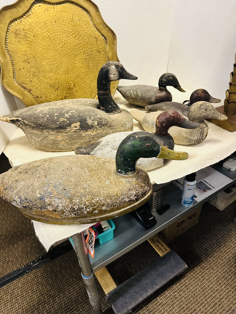 Vintage Wooden Duck Decoy