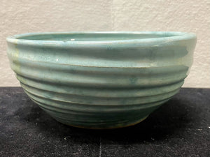 Blue Green Terracotta Bowl 8"