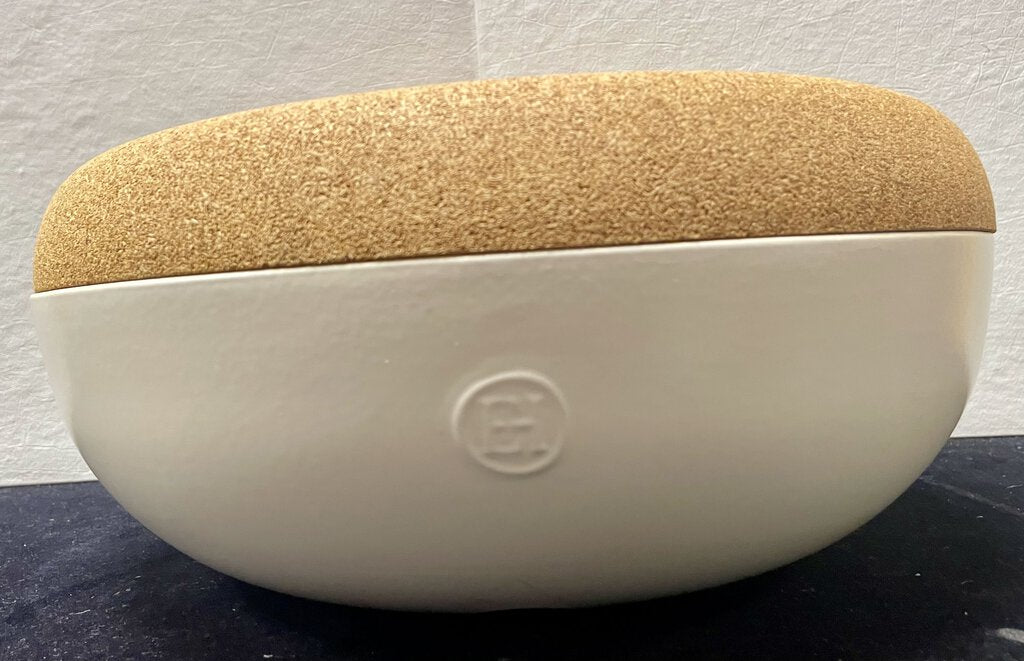 Emile Henry Large Ceramic Cork Top Storage Bowl 14"