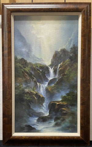 Russ Docken Sacred Land Signed Original Oil on Canvas Board