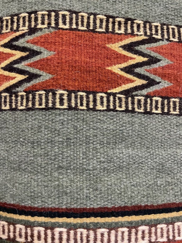 Zapoteco Oaxacan Rug/Blanket 76" x 48"