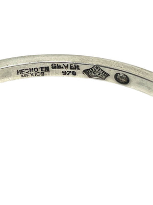 Antonio Pineda 970 Silver Bangle Bracelet