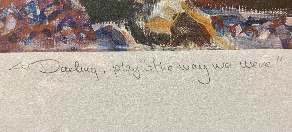 Guy Buffet Darling, Play The Way We Were Signed Numbered 109/175