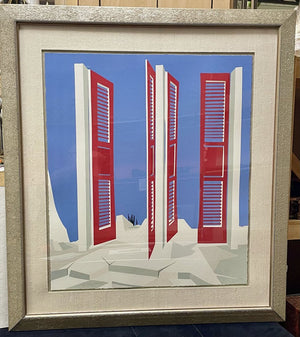 James Harrill Red Doors Signed Numbered Series Litho 73/275