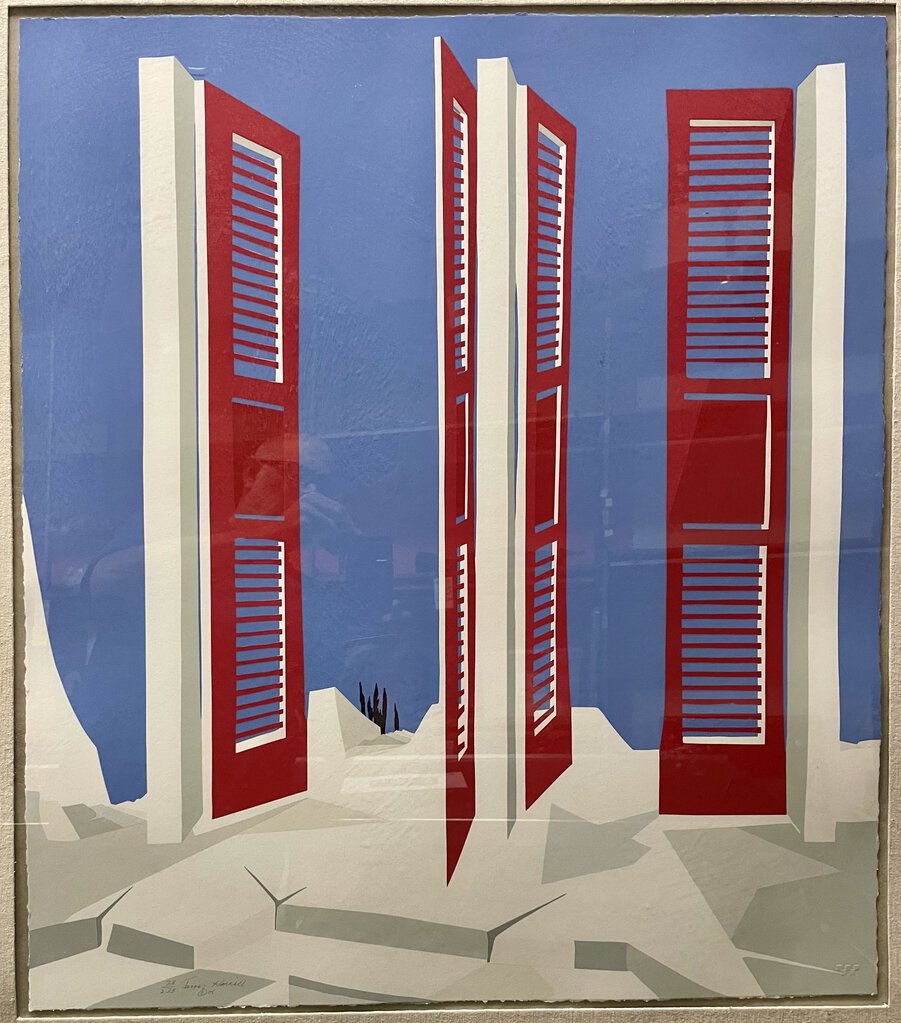 James Harrill Red Doors Signed Numbered Series Litho 73/275