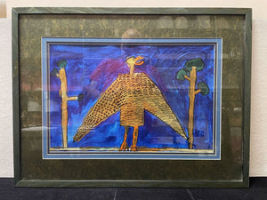 The Golden Bird Original Painting Unknown Artist