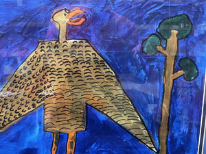 The Golden Bird Original Painting Unknown Artist