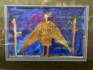 The Golden Bird Original Painting Unknown Artist