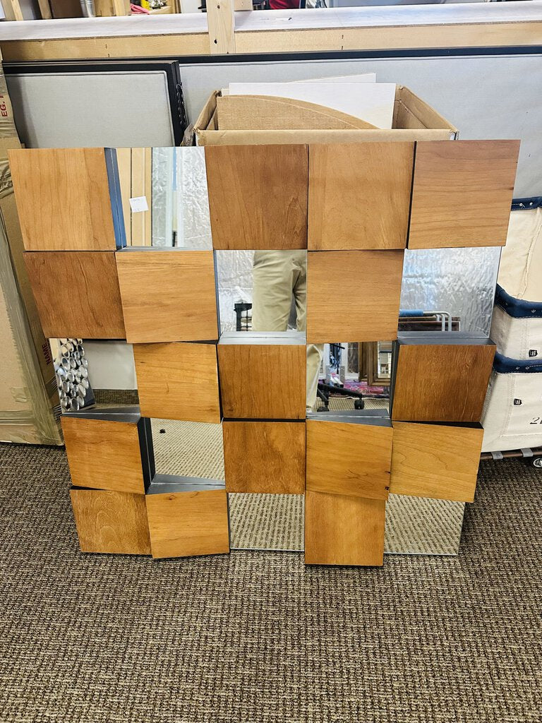 Decorative Square Wall Mirror 36x36