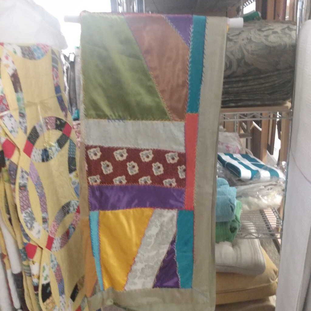 Patchwork Quilt Multi Color Throw