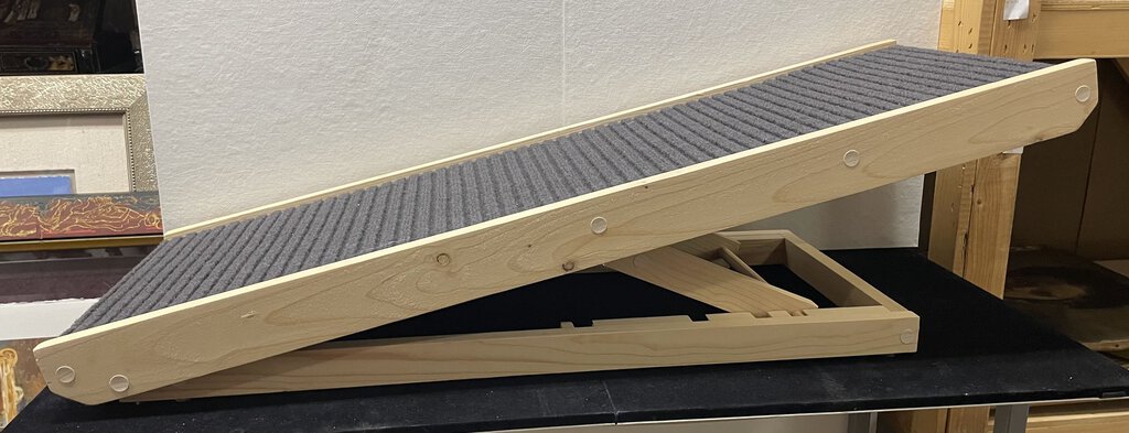 Alpha Paw Paw Ramp Adjustable Dog Ramp