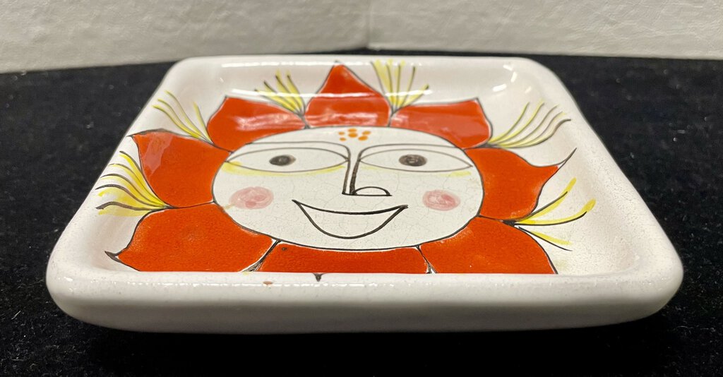 DeSimone Italy Cottura Sunflower Face Dish 5"