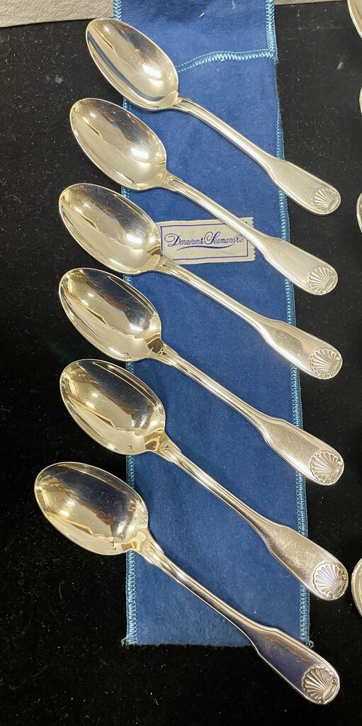 Christofle Vendome Silver plate Flatware Set 31pcs in Tarnish Bags