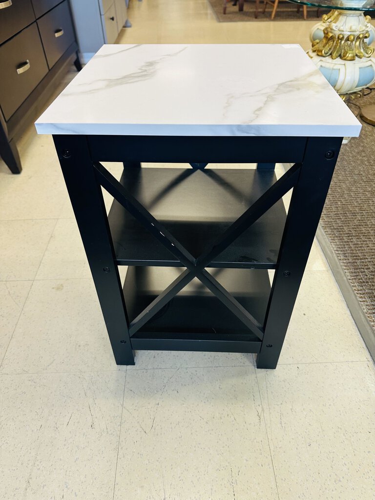 2 Tier Side Table 16x16x24