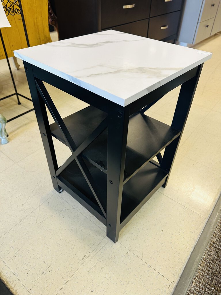 2 Tier Side Table 16x16x24