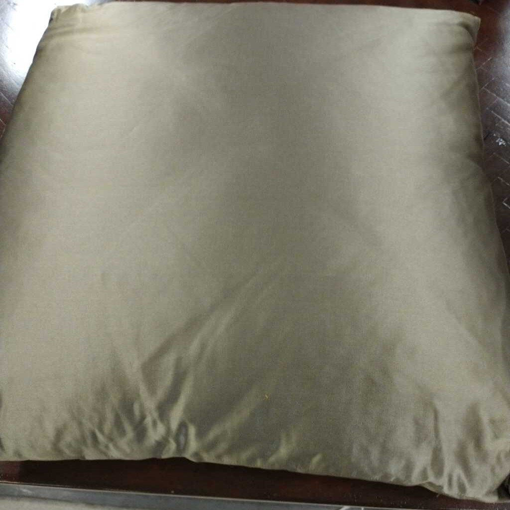 Olive Silk Pillow