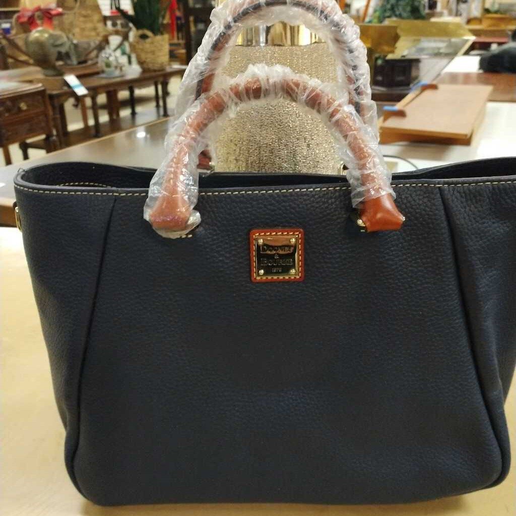 DOONEY & BOURKE Top Zip Satchel Midnight Blue