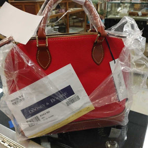 Dooney & Bourke Red Zip Satchel