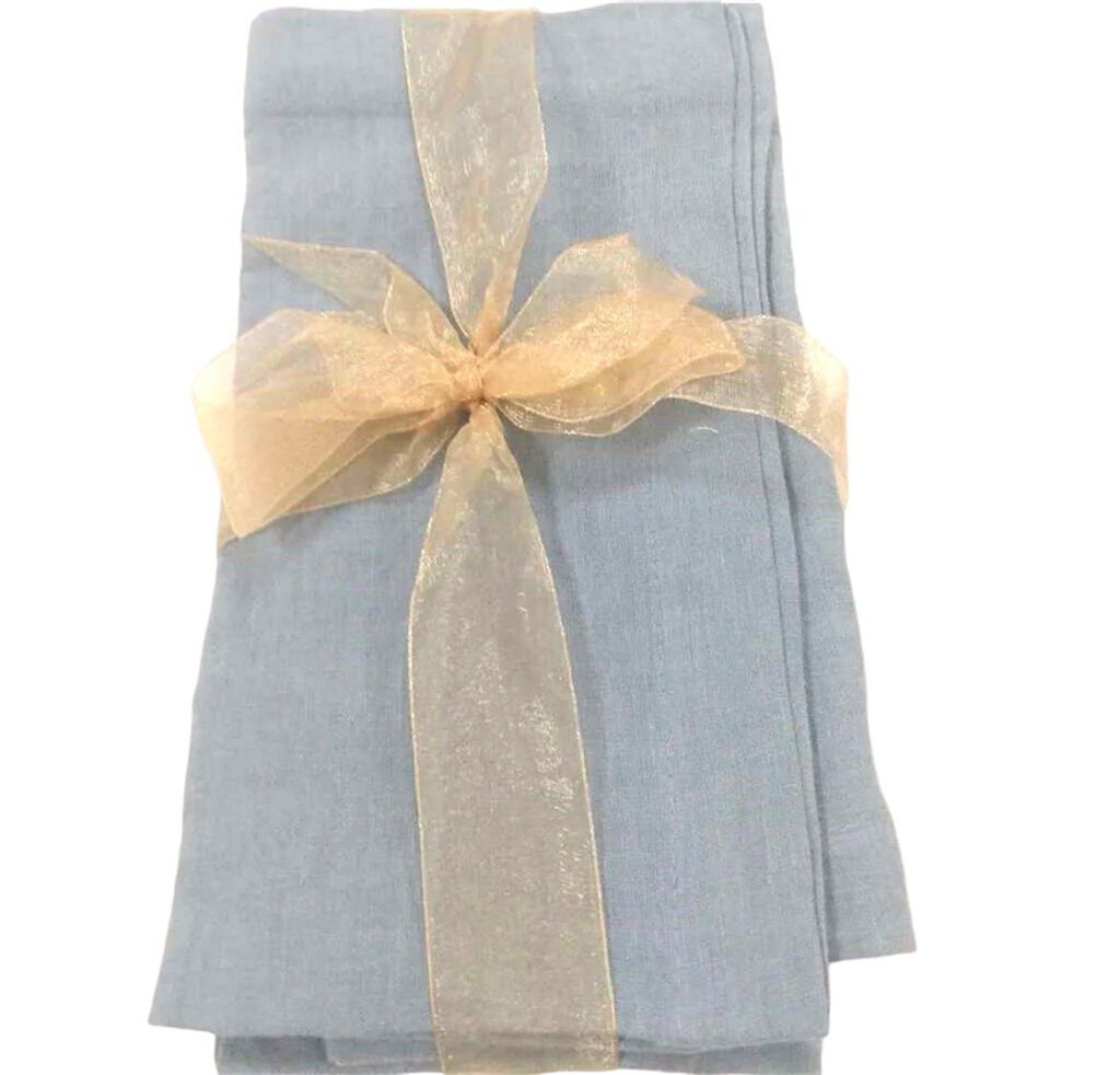 Bodrum Stone Washed Linen Napkins 22x22