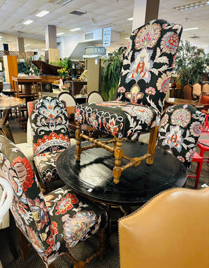 Dining Chairs With Tapestry Covers (set of 4)