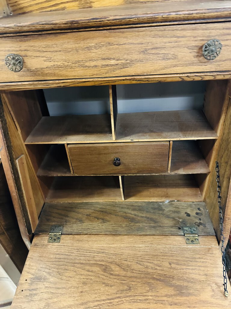 Vintage Secretary Desk 20.5x12x50