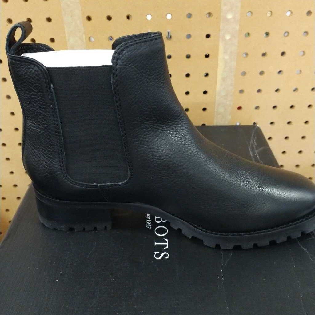 Talbots Black Tish Chelsea Ankle Boot 8 1/2