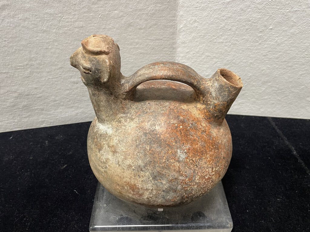 19th C. Southwestern Native American Zuni Animal Effigy Water Pitcher