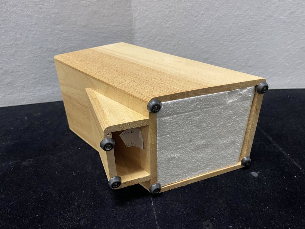 Modern Beechwood Fiber Filled Knife Storage Block