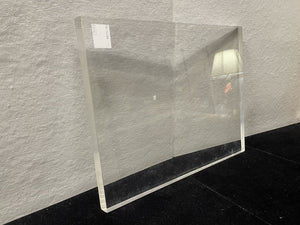 Clear Acrylic Plate Cheese Board 14" x 11"