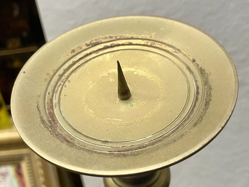 Vintage Brass Candle Stick Holder