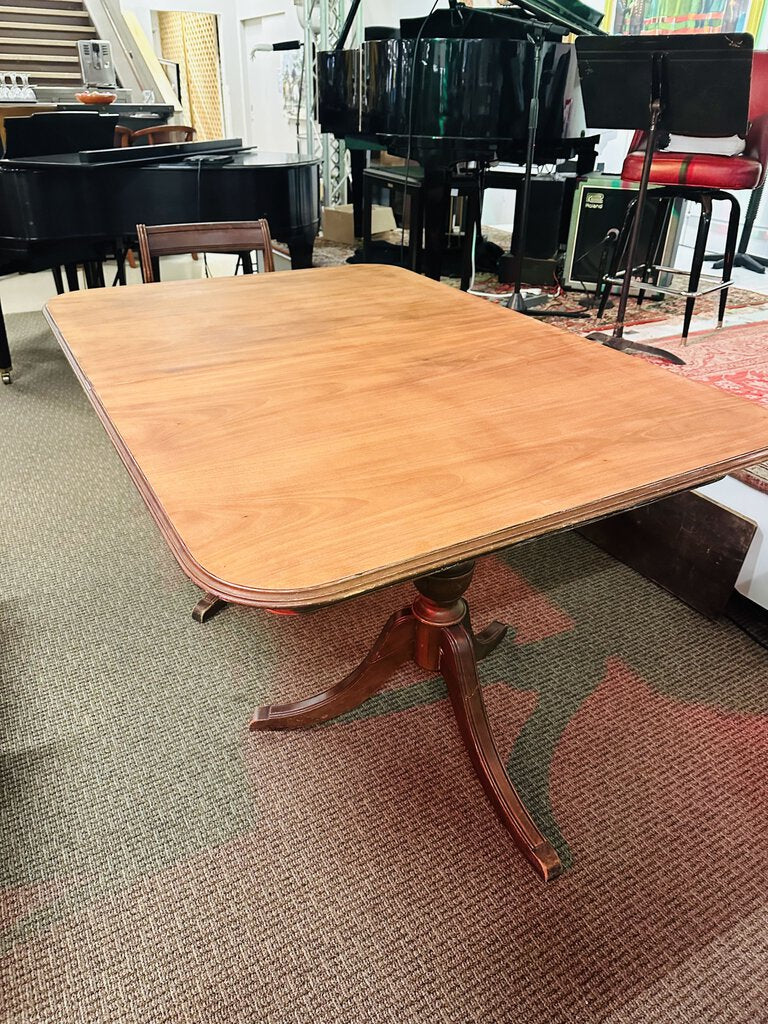 Dining Table +12" Leaf + 4 Chairs