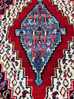 Persian Senneh Wool On Cotton Rug 40x57