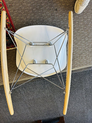 Eames Style Plastic Rocking Chair