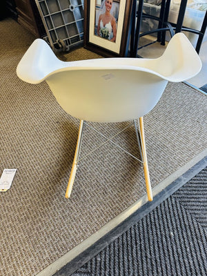 Eames Style Plastic Rocking Chair