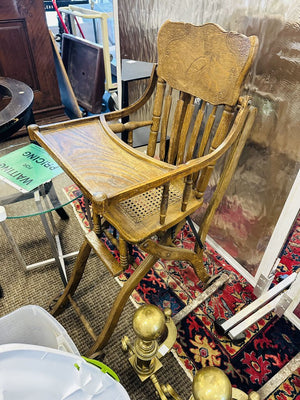 Antique High Chair / Stroller