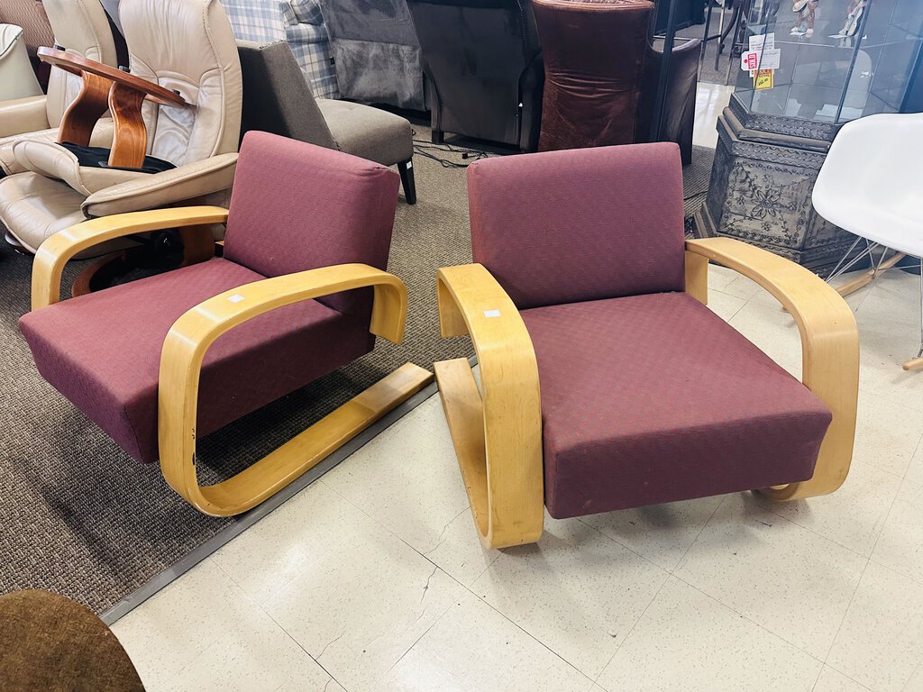 Aalto Tank Lounge Chairs (pair)