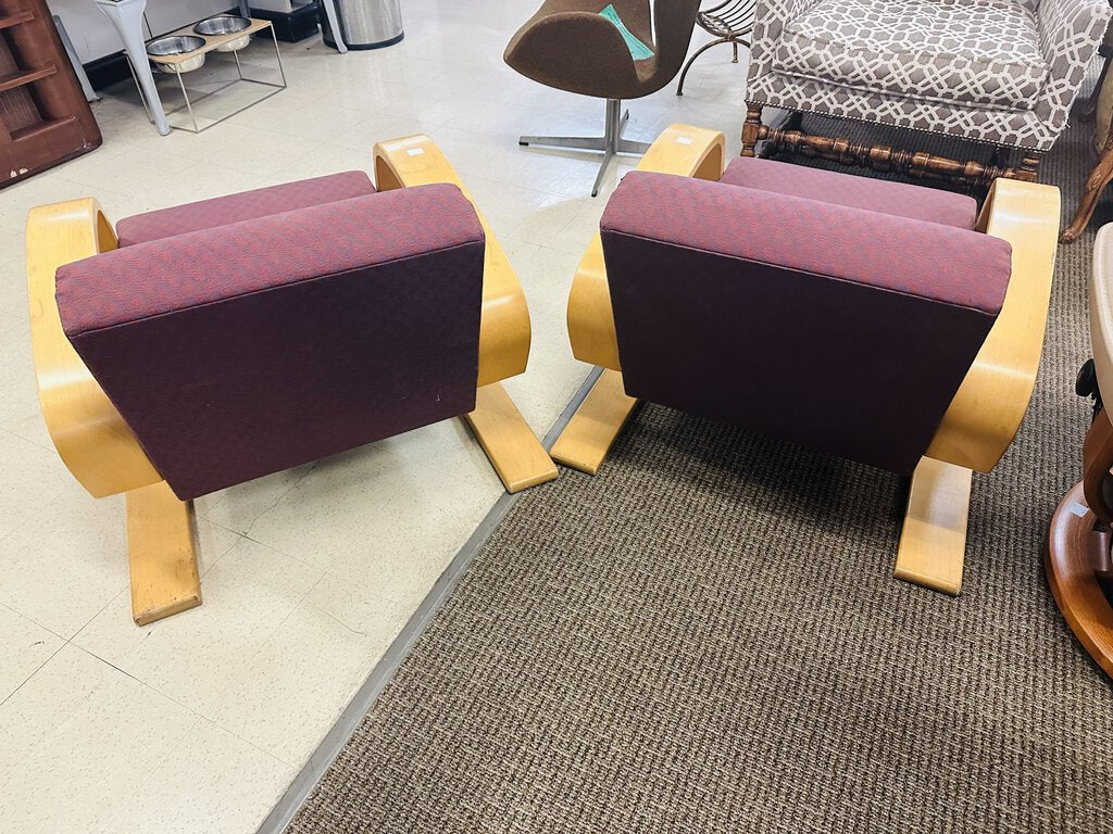 Aalto Tank Lounge Chairs (pair)