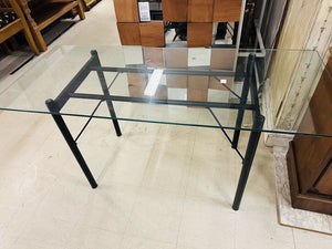 Glass Top Table 25x60x29