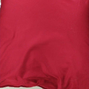 Large Silk Pillow Red