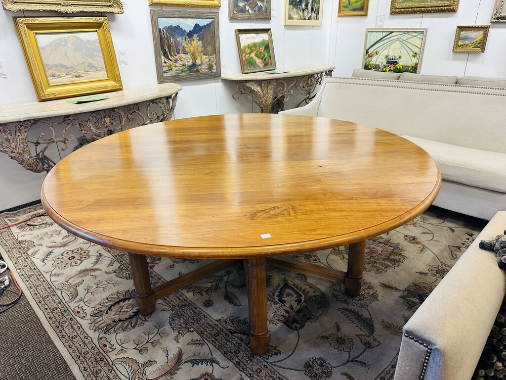 Large Circumference 78 Dining Table 31" H