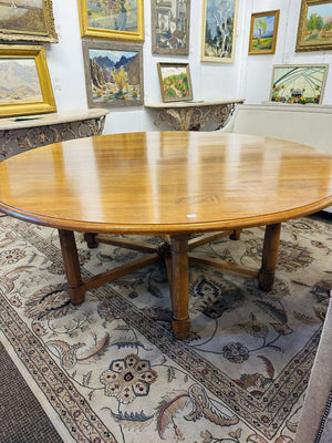 Large Circumference 78 Dining Table 31" H