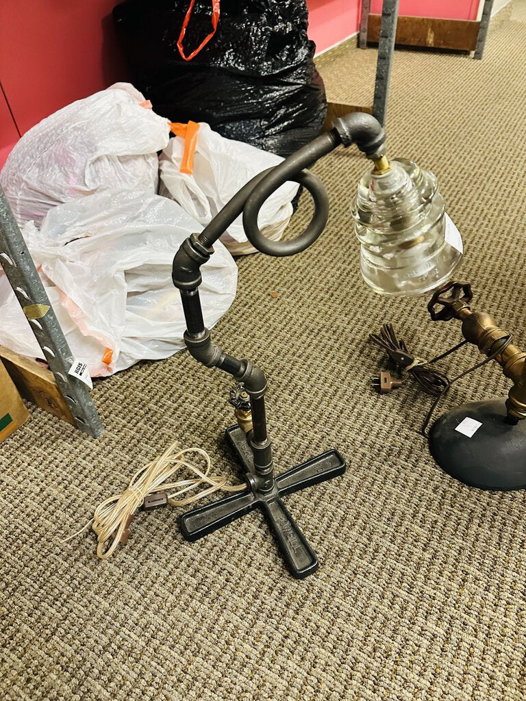 Industrial Desk Lamp 21" H