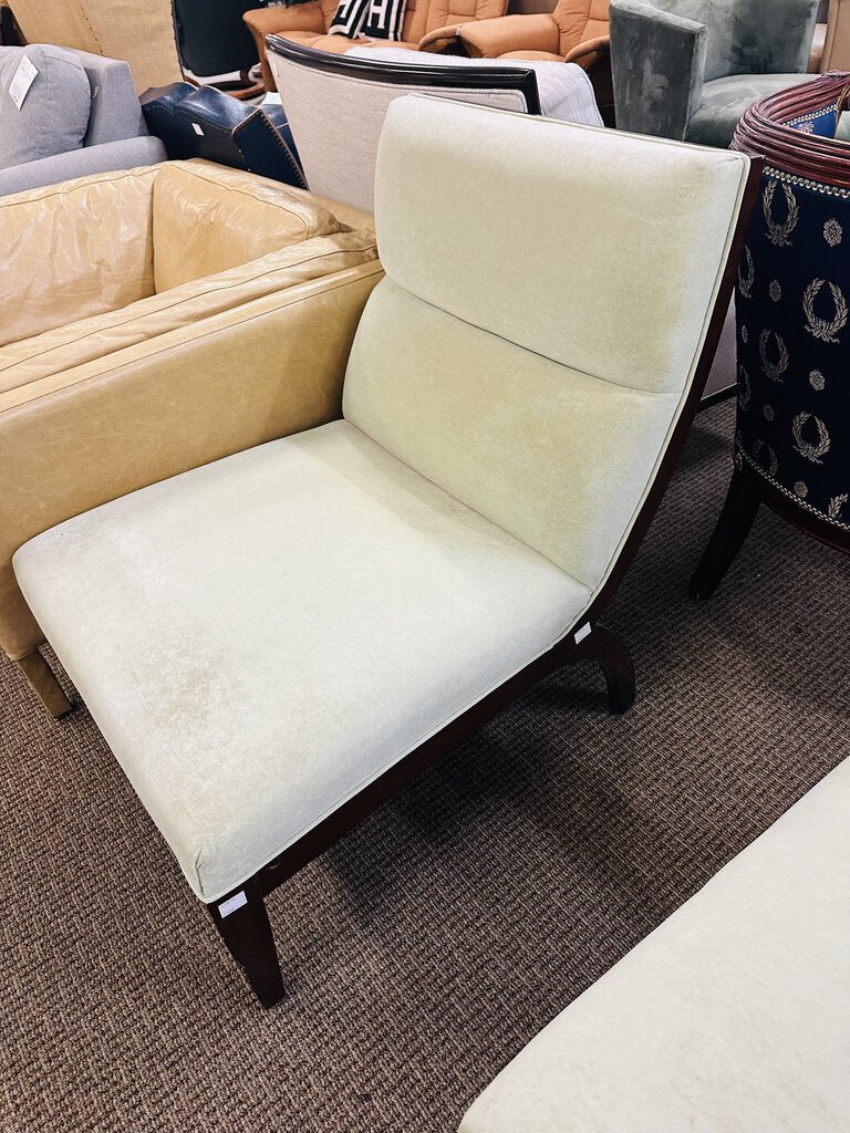 Upholstered Accent Chairs (pair)