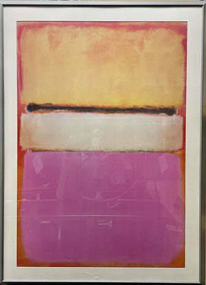 Mark Rothko "White Center" Modern Art Print Reproduction